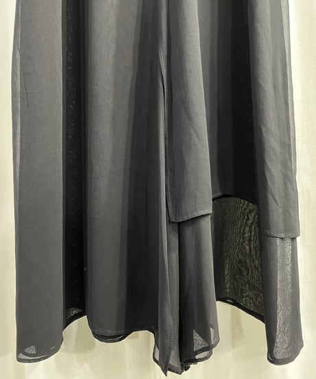 2008SS yohji yamamoto +NOIR スカート風サルエルパンツ（NM-P06-214）