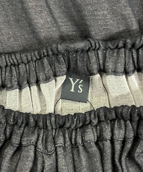 Y's yohji yamamoto ウエストゴム スカート（YO-S03-210）