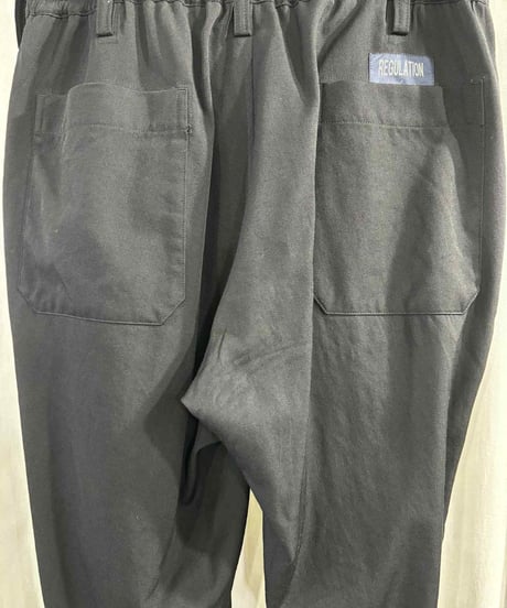 REGULATION yohji yamamoto MEN ウール RIB FLAP パンツ（HS-P02-140）