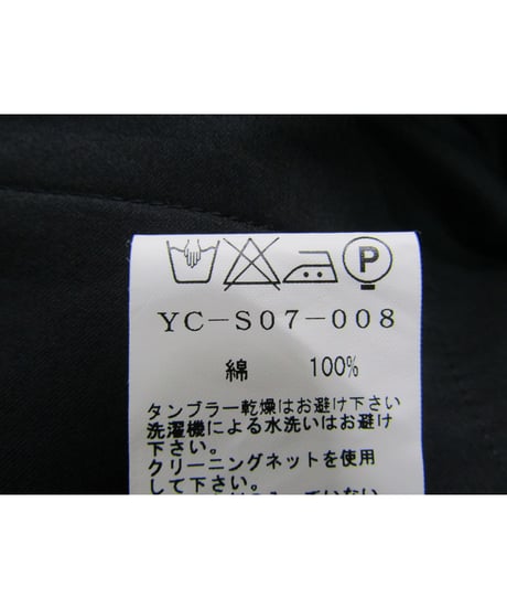 Y's yohji yamamoto 裾アシメトリーデザインスカート YC-S07-008