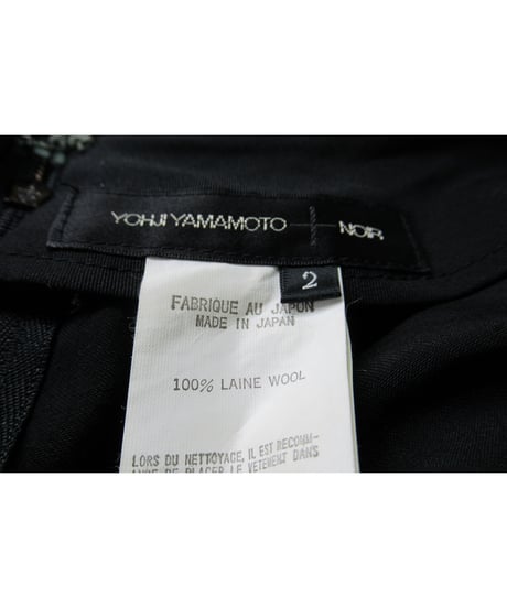 yohji yamamoto +noir デザインフレアスカート（NM-S05-106）