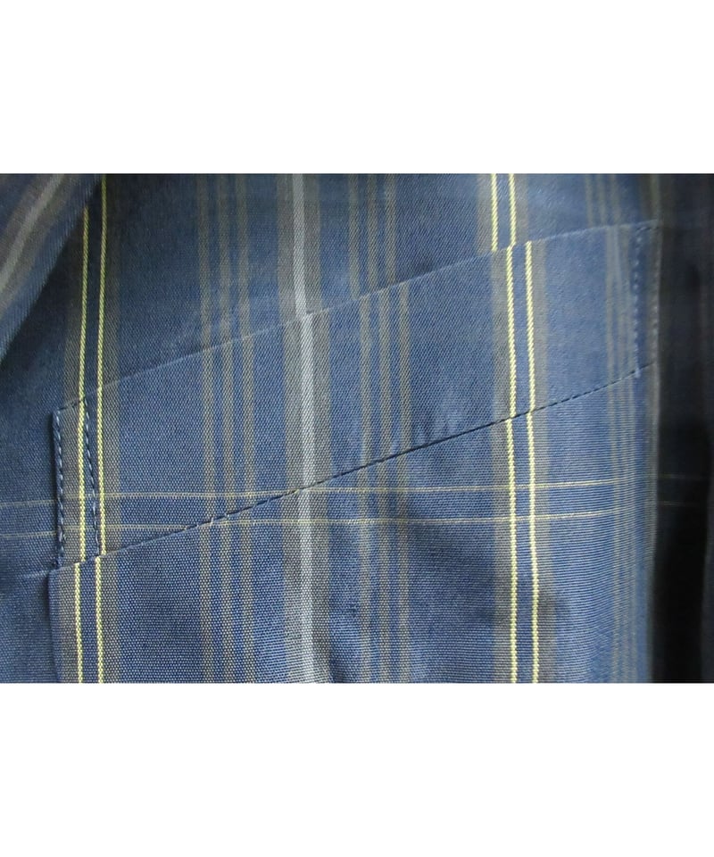 1980年代 初期 COMME des GARCONS HOMME PLUS 紺 チェックジャ