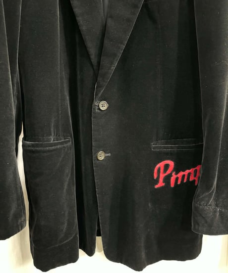 2003AW yohji yamamoto pour homme ベルベットジャケット（HU-J53-027）
