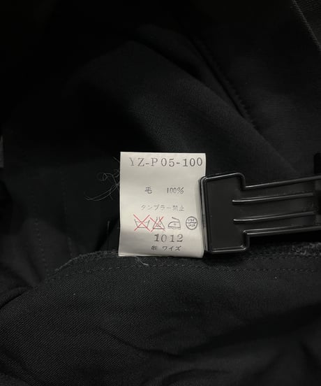 Y's yohji yamamoto ウールギャバジンパンツ（YZ-P05-100）