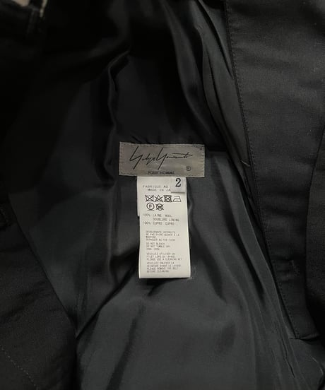 2019AW yohji yamamot pour homme 辞書プリントパンツ（HC-P65-153）