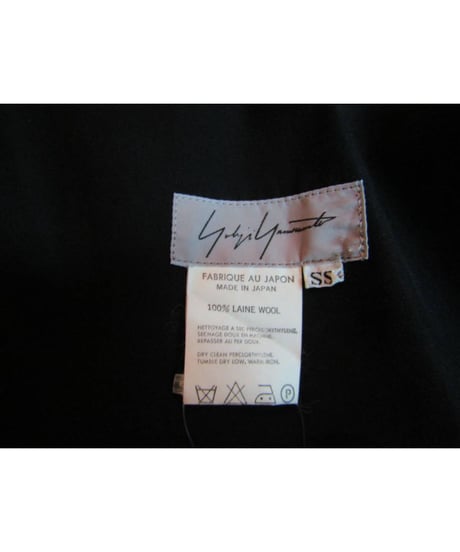 96aw yohji yamamoto femme vintage  ポケットデザインミニスカート FG-S25-106