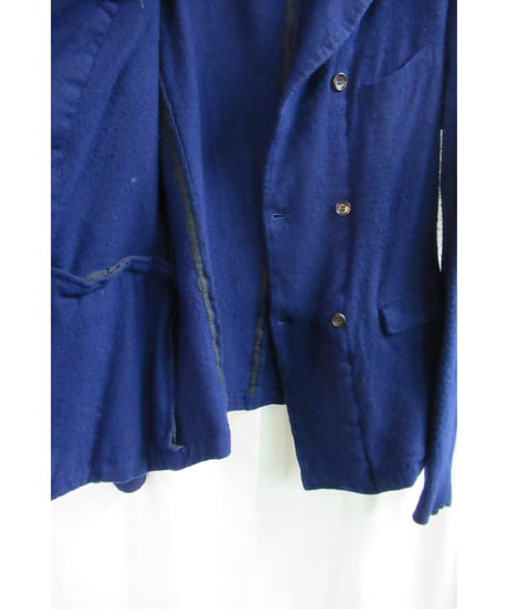 AD1994 COMME des GARCONS HOMME PLUS 縮絨 袖切り替えダブルジャケット PJ-040660