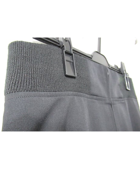 Y’s yohji yamamoto ウエストニット切り替えデザイン ロングフレアスカート（YK-S18-116）