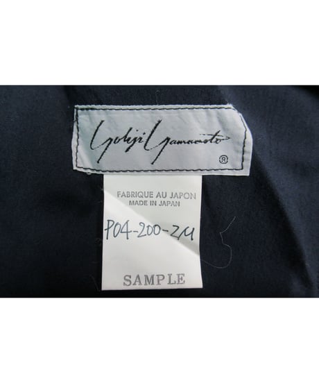 80's SAMPLE yohji yamamoto femme vintage 紺 ラップワイドパンツ P04-200