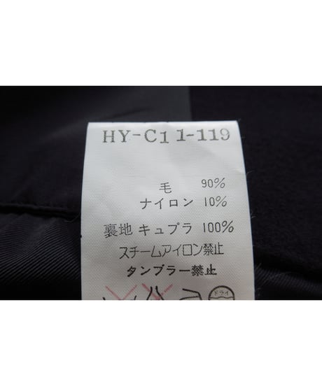 98aw yohji yamamoto pour homme vintage シンプル ビッグコート（HY-C11-119）