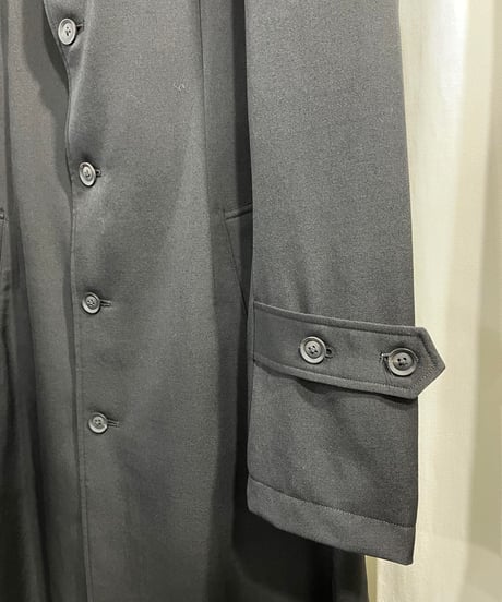 2022AW yohji yamamoto pour homme 2重襟デザインロングジャケット（HE-J57-100）