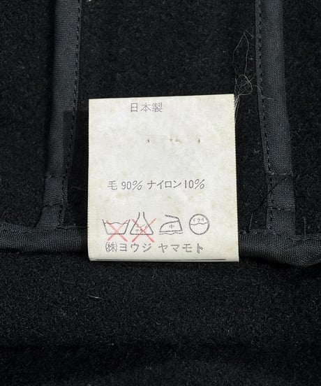 1990AW yohji yamamoto pour homme vintage 丸文字ロゴ ブルゾン（H-Y-256xxx）