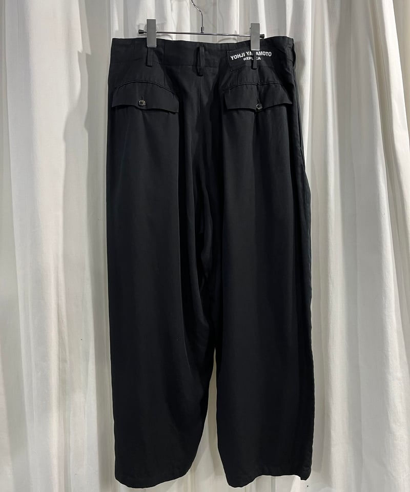 2017SS yohji yamamoto pour homme レプリカワイドパンツ（HD-