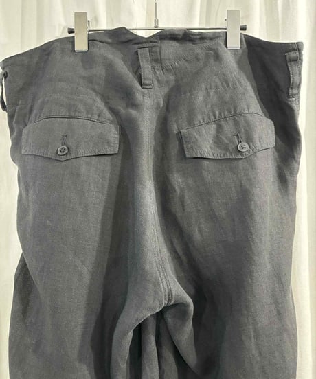 Y's yohji yamamoto 麻ミリタリーパンツ（M-P-178xxx）