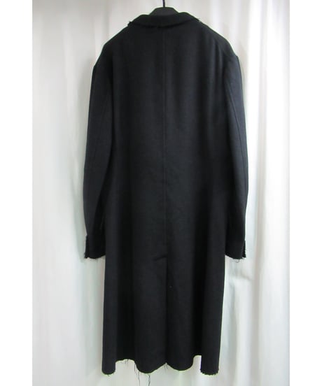 10aw yohji yamamoto pour homme 切りっぱなしデザインコート HC-C05-107