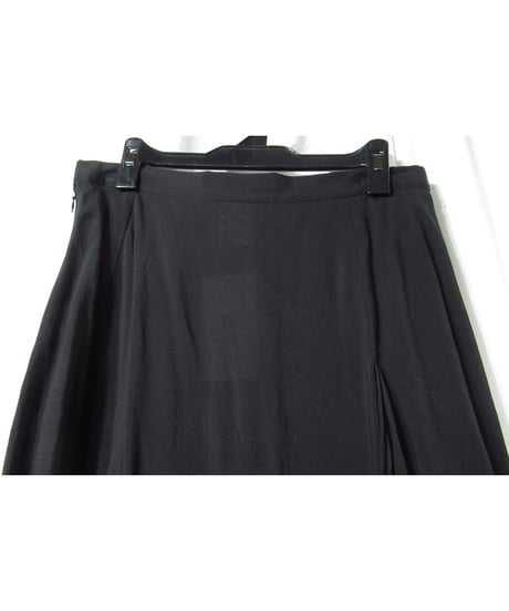 yohji yamamoto +noir バックデザイン フレアスカート（NO-S09-200）