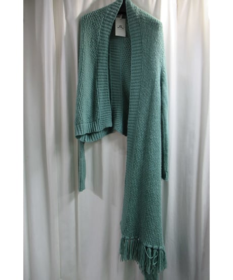 SAMPLE Y's yohji yamamoto アシメトリーデザインカーディガン（YK-2）