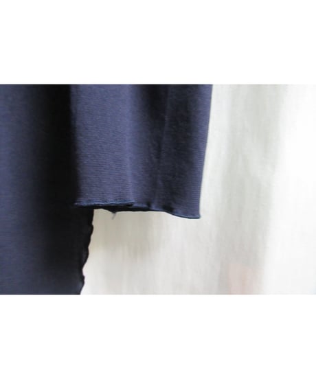 94ss yohji yamamoto femme vintage 紺 バックスリットデザインカットソー FT-B25-608