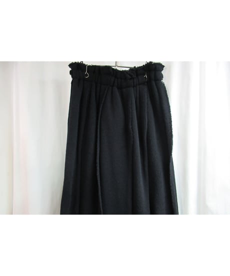 AD2002 COMME des GARCONS ニット プリーツロングスカート GG-S017