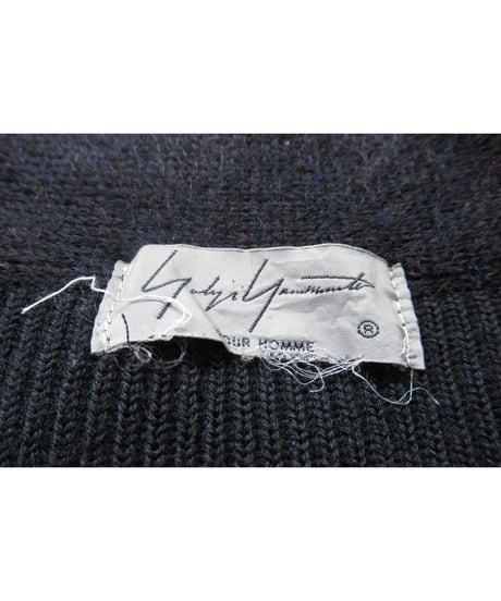yohji yamamoto pour homme 切替えデザインニット（HK-5）