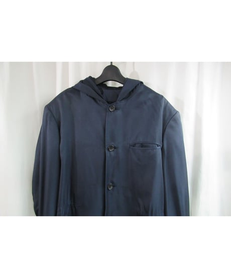 90’s Y's for men yohji yamamoto vintage 紺 ライナー付きフードジャケット MV-J17-202