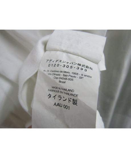Y-3 yohji yamamoto 3本ライン切りっぱなしデザインカットソー 3C-8
