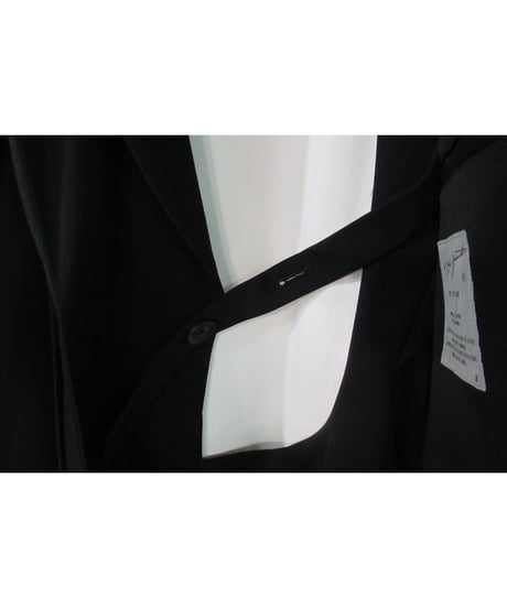 未使用 19ss yohji yamamoto pour homme カッティングデザインロングジャケット HH-J14-100
