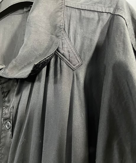 2018aw yohji yamamoto pour homme 素材切替えデザイン オーバーブラウス（HV-B03-800-3）