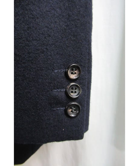 AD1988 COMME des GARCONS HOMME PLUS 紺 バックポイントシンプルジャケット PJ-05033M