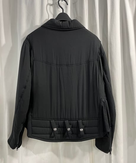 2002AW yohji yamamoto femme シルク ライダースジャケット（FM-J26-406）