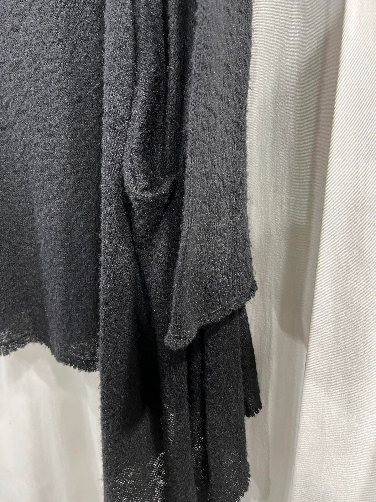 Y's ワイズ　ヨウジヤマモト　グレンチェック　変形カットソー　ロング Y's ワイズ ヨウジヤマモト グレンチェック 変形カットソー