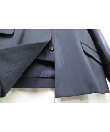 1995aw yohji yamamoto pour homme vintage 鹿鳴館 紺 デザインジャケット（HE-J19-129）