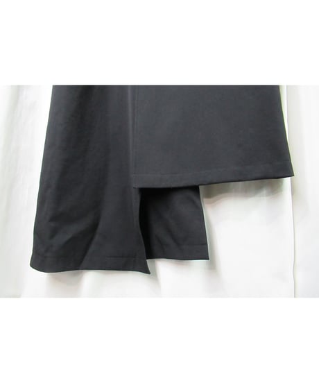 2019aw yohji yamamoto pour homme ファスナーデザイン アシメトリーロングジャケット（HC-J16-100）