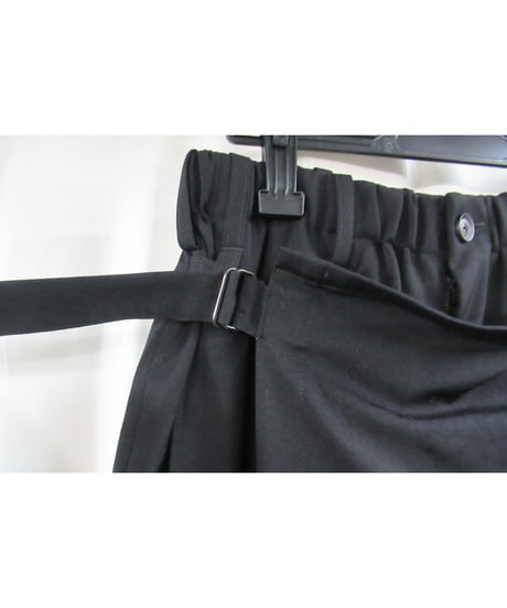 19aw yohji yamamoto POUR HOMME ラップデザインパンツ HC-P25-100