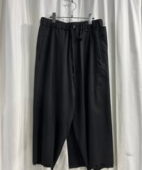 2015AW yohji yamamoto pour homme レイヤードラップパンツ（HY-P07-803）
