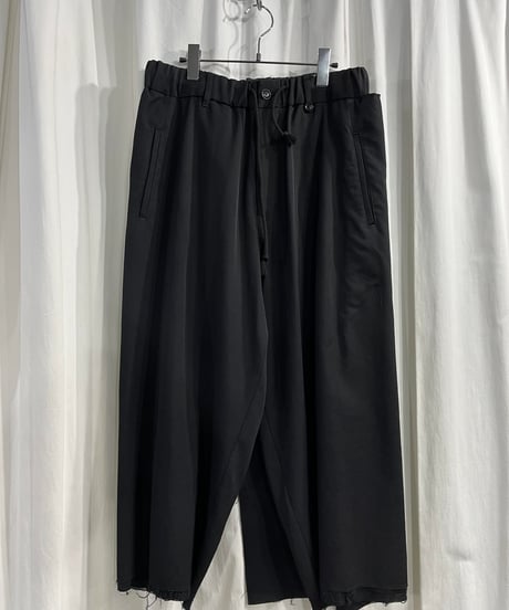2015AW yohji yamamoto pour homme レイヤードラップパンツ（HY-P07-803）