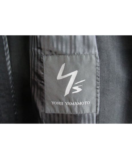 Y's for men yohji yamamoto ボタンレス ステッチデザインジャケット MP-J11-302