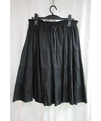 Y's yohji yamamoto ギャザーデザインフレアスカート YR-S11-023