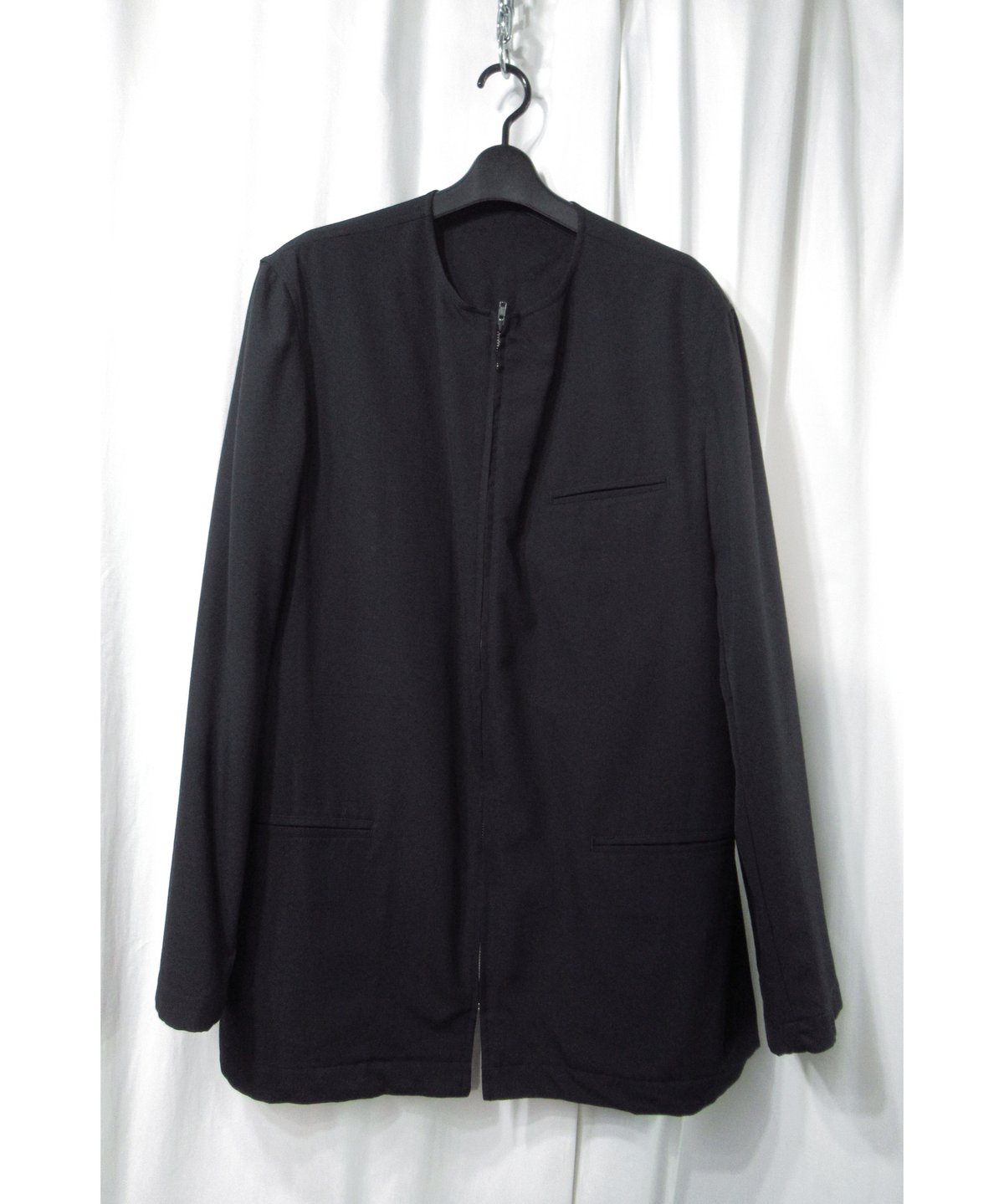 Y's for men yohji yamamoto ノーカラー ジップアップジャケット（MB...