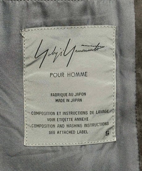 1994AW yohji yamamoto pour homme vintage ベルベットロングジャケット（HV-J32-209）
