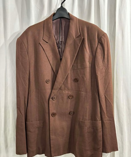 1980's yohji yamamoto pour homme vintage 丸文字ロゴ セットアップスーツ（H-ST-229xxx）