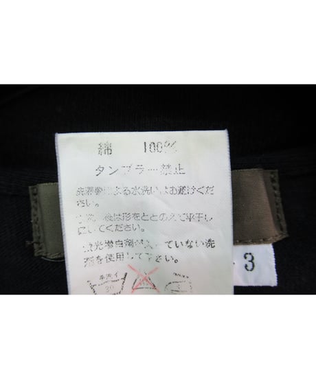 Y's for men yohji yamamoto デザインシャツカットソー MC-3