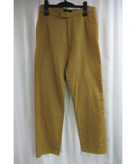 未使用 Y's yohji yamamoto シンプルストレートパンツ YG-P21-004