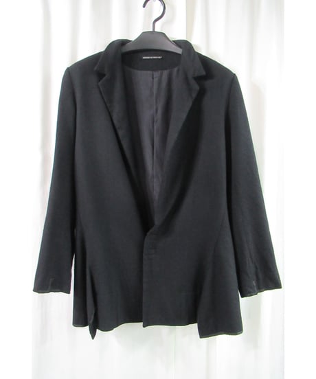 05aw yohji yamamoto femme 裾デザインシンプルジャケット FN-J12-120