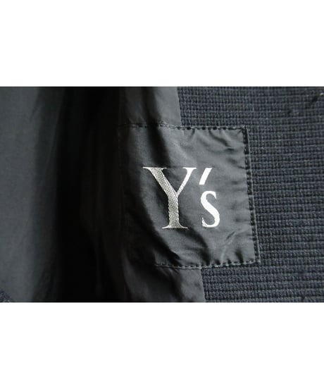 90’s Y's yohji yamamoto vintage 肩章付シンプルコート YG-C01-600