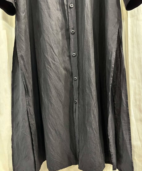 2019AW yohji yamamoto pour homme スタンドカラーロングシャツ（HC-B58-208）