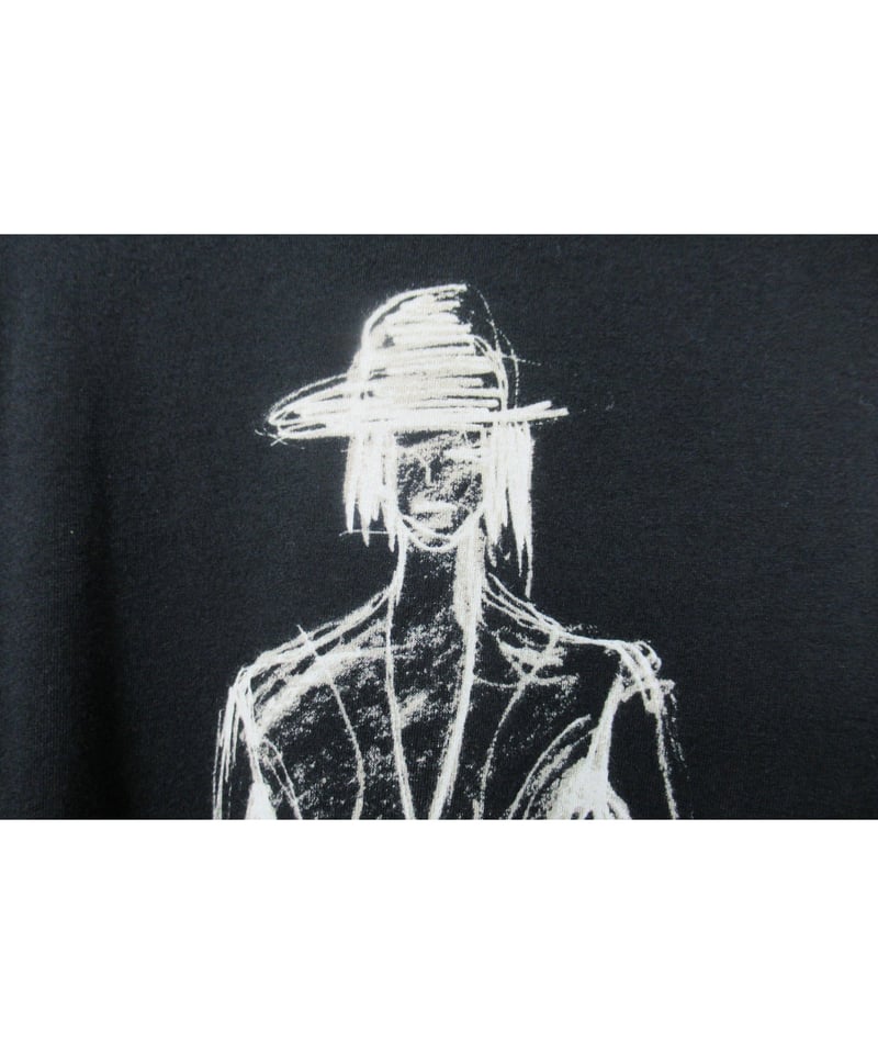 Lazy yohji Yohji Yamamoto +noir バックブリントデザイン ラグラ