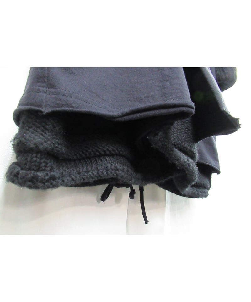 2016aw yohji yamamoto pour hommeカットソーレイヤードデザイン 2016aw yohji yamamoto pour hommeカットソーレイヤードデザイン