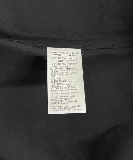 2016AW yohji yamamoto pour homme レイヤードスリーブブラウス（HR-B14-006）