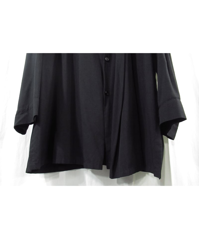 yohji yamamoto pour homme17ssレーヨンギャバブラウス